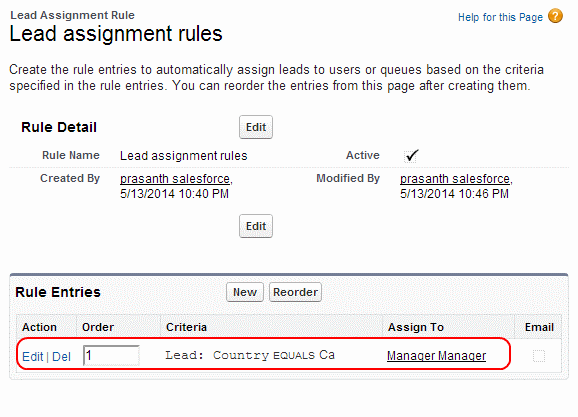 how to create assignment rules in salesforce